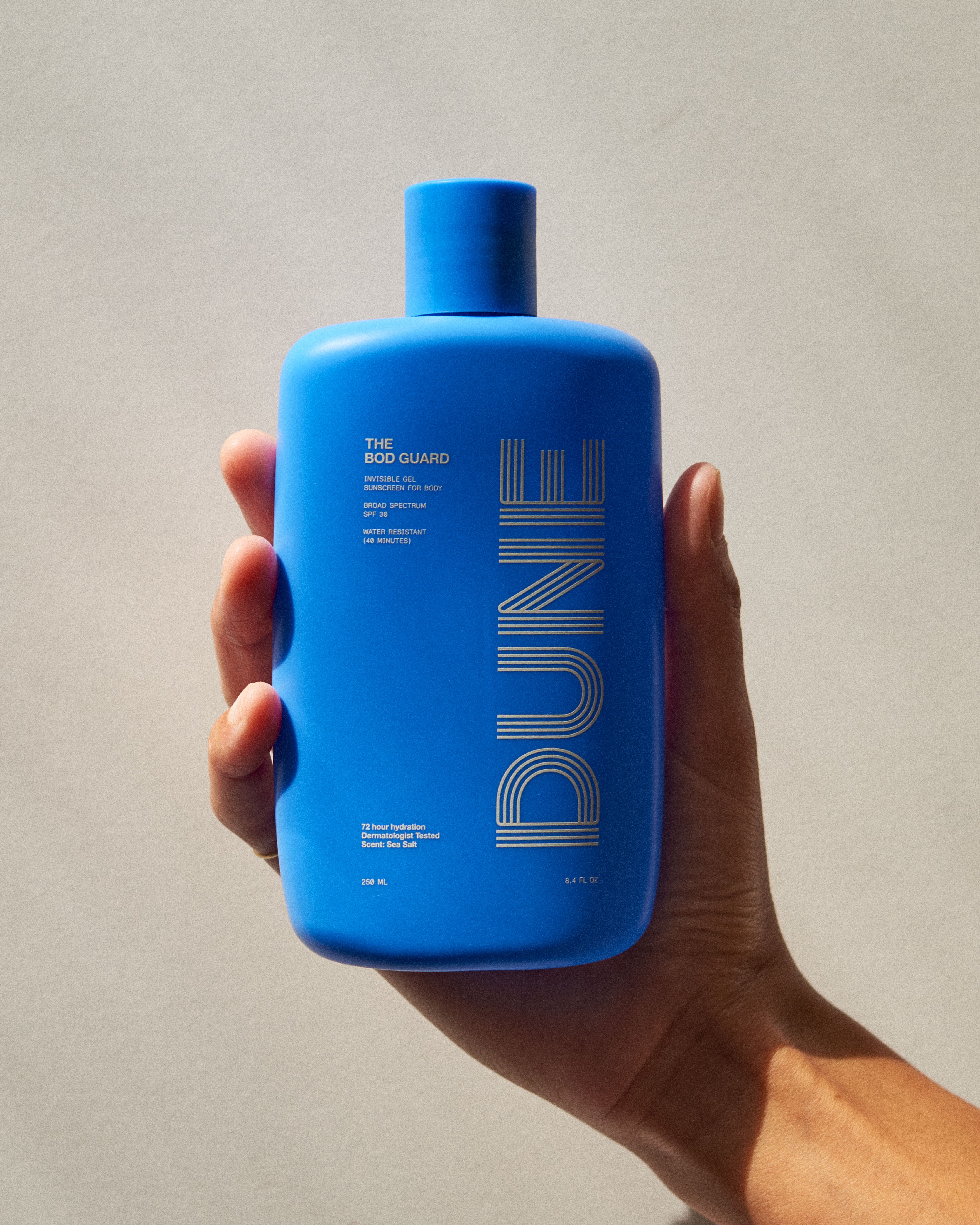 Dune Suncare’s Gel Based Sunscreens Have No White Cast and Plenty of Skincare Benefits